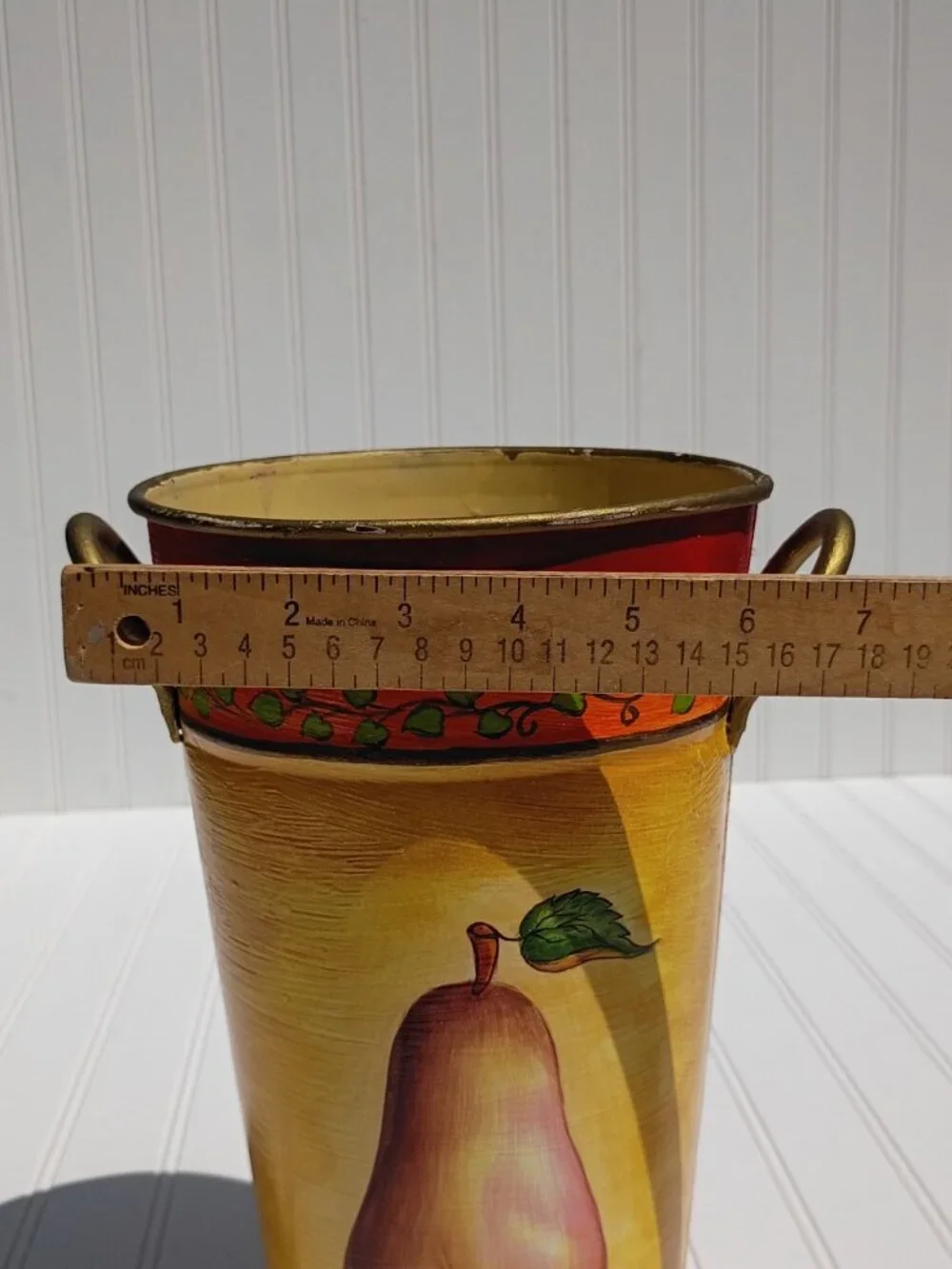 Handmade in India vintage foreside